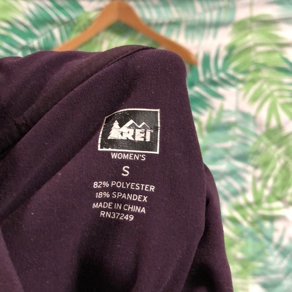 REI Purple hoodie long sleeve thumb holes size S - Picture 8 of 8